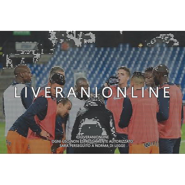 Equipe Montpellier - 02.12.2015 - Montpellier / Gazelec Ajaccio - 16eme journee de Ligue 1 Photo: Alexandre Dimou / Icon Sport/ AGENZIA ALDO LIVERANI SAS - ITALY ONLY EDITORIAL USE ONLY
