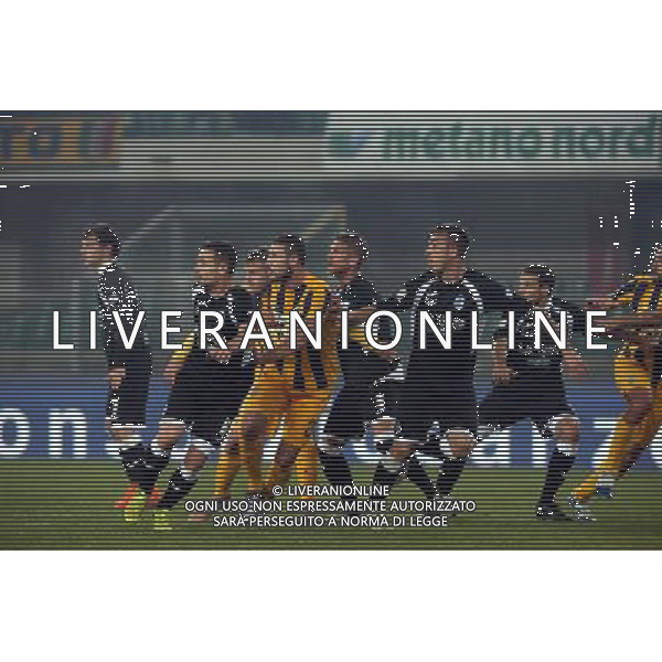 02-12-2015 VERONA PAVIA COPPA ITALIA TIM NELLA FOTO AZIONE DI GIOCO FOTO EXPRESS-AG ALDO LIVERANI SAS