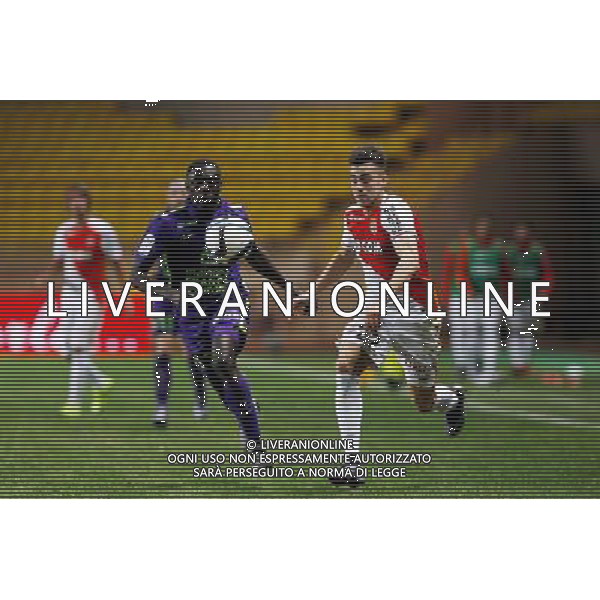 Dennis APPIAH / Stephan EL SHAARAWY - 02.12.2015 - Monaco / Caen - 16eme journee de Ligue 1 Photo: Jc Magnenet / Icon Sport/ AGENZIA ALDO LIVERANI SAS - ITALY ONLY EDITORIAL USE ONLY