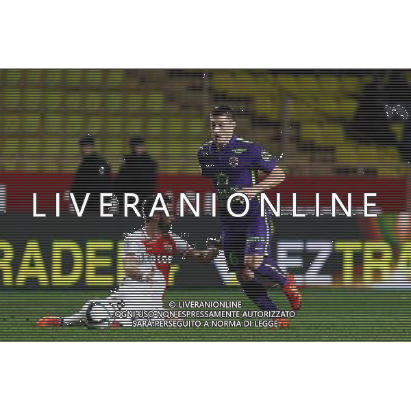 Joao MOUTINHO / Jonathan DELAPLACE - 02.12.2015 - Monaco / Caen - 16eme journee de Ligue 1 Photo: Jc Magnenet / Icon Sport/ AGENZIA ALDO LIVERANI SAS - ITALY ONLY EDITORIAL USE ONLY