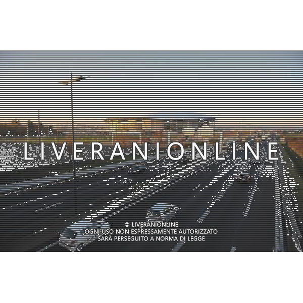 Autoroute / ROUTE EXPRESS pour aller au STADE DES LUMIERES A DECINES - 02.12.2015 - Nouveau Stade de Lyon Photo : Jean Paul Thomas / Icon Sport/ AGENZIA ALDO LIVERANI SAS - ITALY ONLY EDITORIAL USE ONLY