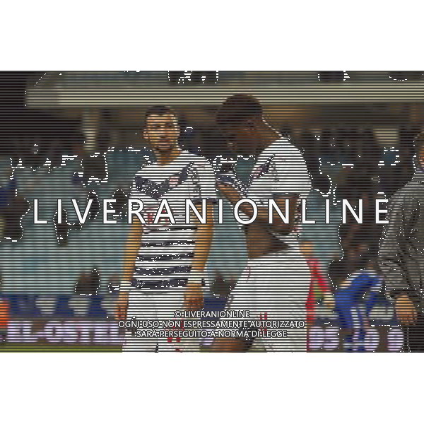 Deception BORDEAUX / Ilias HASSANI / Kevin SONI - 02.12.2015 - Bastia / Bordeaux - 16eme journee de Ligue 1 Photo: Michel Maestracci / Icon Sport *** Local Caption *** / AGENZIA ALDO LIVERANI SAS - ITALY ONLY EDITORIAL USE ONLY