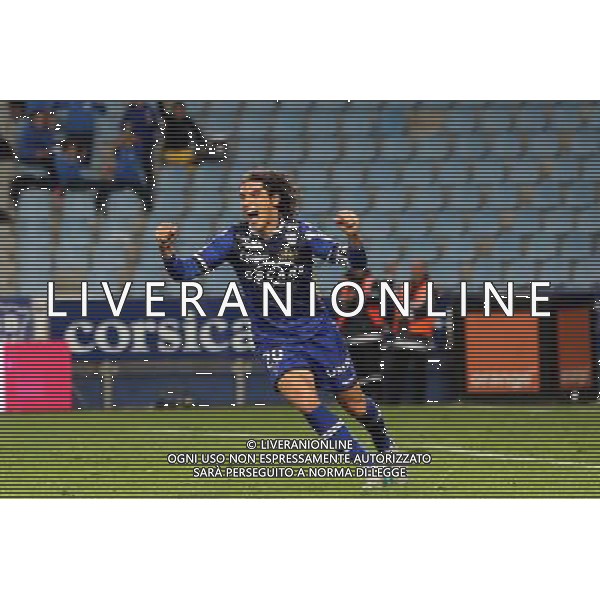 Joie Bastia / Francois Joseph MODESTO - 02.12.2015 - Bastia / Bordeaux - 16eme journee de Ligue 1 Photo: Michel Maestracci / Icon Sport/ AGENZIA ALDO LIVERANI SAS - ITALY ONLY EDITORIAL USE ONLY