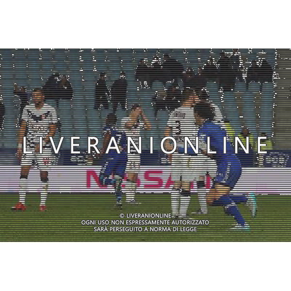 Joie Bastia / Deception BORDEAUX - 02.12.2015 - Bastia / Bordeaux - 16eme journee de Ligue 1 Photo: Michel Maestracci / Icon Sport/ AGENZIA ALDO LIVERANI SAS - ITALY ONLY EDITORIAL USE ONLY