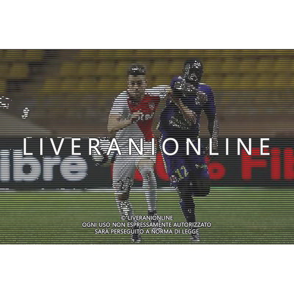 Stephan EL SHAARAWY / Dennis APPIAH - 02.12.2015 - Monaco / Caen - 16eme journee de Ligue 1 Photo: Jc Magnenet / Icon Sport/ AGENZIA ALDO LIVERANI SAS - ITALY ONLY EDITORIAL USE ONLY