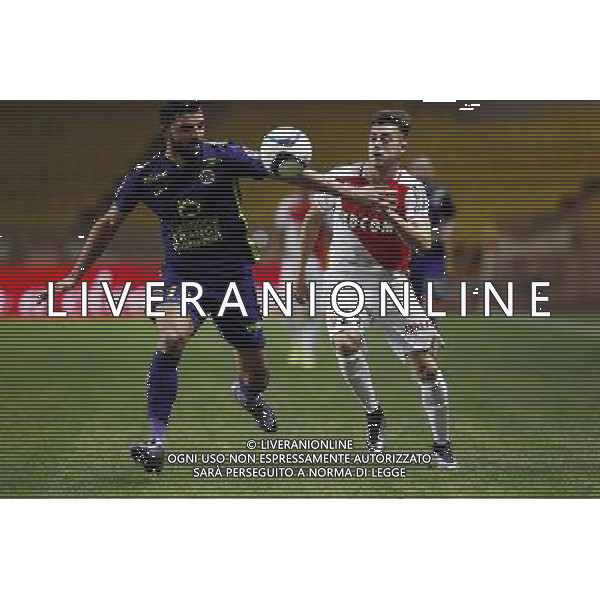 Stephan EL SHAARAWY / Syam BEN YOUSSEF - 02.12.2015 - Monaco / Caen - 16eme journee de Ligue 1 Photo: Jc Magnenet / Icon Sport/ AGENZIA ALDO LIVERANI SAS - ITALY ONLY EDITORIAL USE ONLY