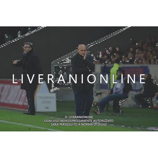 Frederic ANTONETTI / Christophe GALTIER - 02.12.2015 - Lille / Saint Etienne - 16eme journee de Ligue 1 Photo: Dave Winter / Icon Sport/ AGENZIA ALDO LIVERANI SAS - ITALY ONLY EDITORIAL USE ONLY
