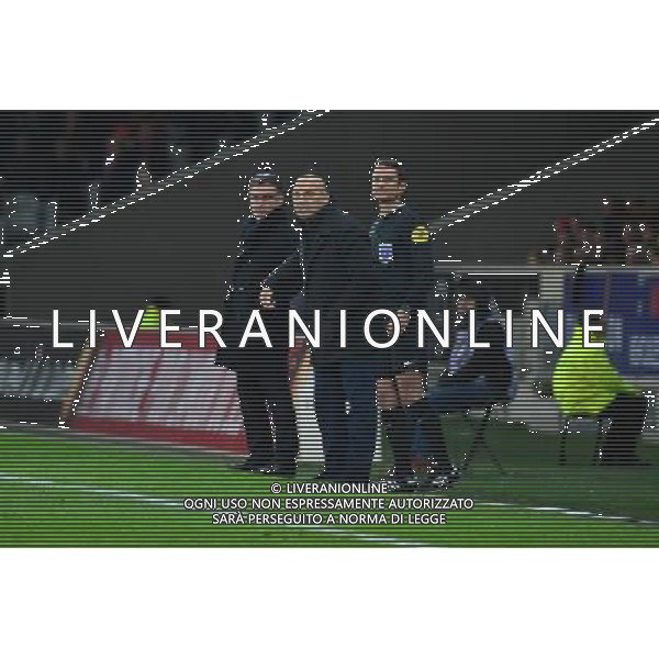 Frederic ANTONETTI / Christophe GALTIER - 02.12.2015 - Lille / Saint Etienne - 16eme journee de Ligue 1 Photo: Dave Winter / Icon Sport/ AGENZIA ALDO LIVERANI SAS - ITALY ONLY EDITORIAL USE ONLY