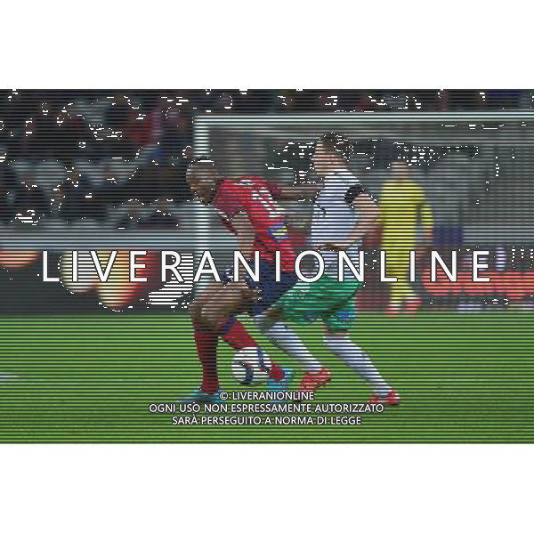Stoppila SUNZU / Nolan ROUX - 02.12.2015 - Lille / Saint Etienne - 16eme journee de Ligue 1 Photo: Dave Winter / Icon Sport/ AGENZIA ALDO LIVERANI SAS - ITALY ONLY EDITORIAL USE ONLY