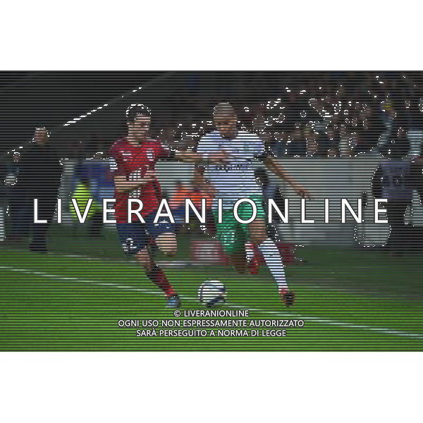 Kevin MONNET PAQUET / Sebastien CORCHIA - 02.12.2015 - Lille / Saint Etienne - 16eme journee de Ligue 1 Photo: Dave Winter / Icon Sport/ AGENZIA ALDO LIVERANI SAS - ITALY ONLY EDITORIAL USE ONLY
