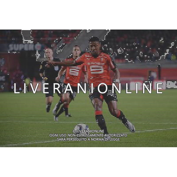 Steven MOREIRA - 03.12.2015 - Rennes / Marseille - 16eme journee Ligue 1 Photo : Nolwenn Le Gouic / Icon Sport AG ALDO LIVERANI SAS ONLY ITALY
