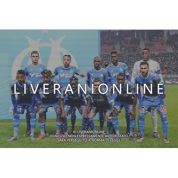 Equipe Marseille - 03.12.2015 - Rennes / Marseille - 16eme journee Ligue 1 Photo : Nolwenn Le Gouic / Icon Sport AG ALDO LIVERANI SAS ONLY ITALY