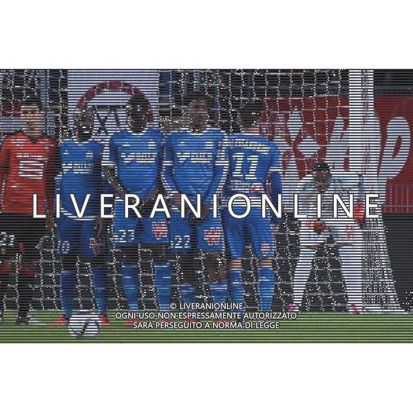 Steve MANDANDA - 03.12.2015 - Rennes / Marseille - 16eme journee Ligue 1 Photo : Nolwenn Le Gouic / Icon Sport AG ALDO LIVERANI SAS ONLY ITALY