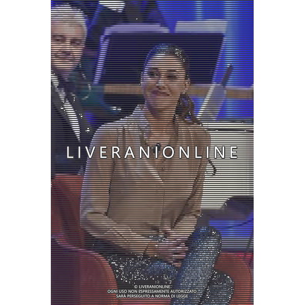 Roma - 03/12/2015 - Studi Mediaset De Paolis - Trasmissione TV \' Maurizio Costanzo Show \' - nella foto: Belen Rodriguez /Ph. Corradetti - Ag. Aldo Liverani