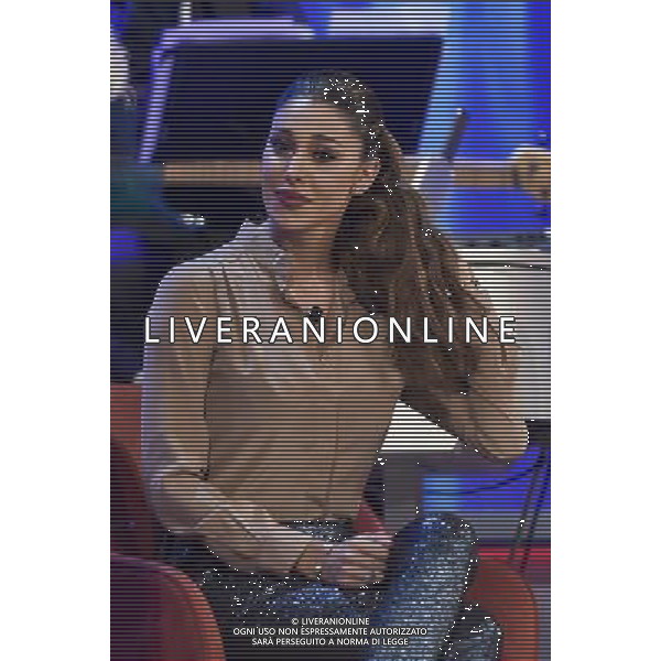 Roma - 03/12/2015 - Studi Mediaset De Paolis - Trasmissione TV \' Maurizio Costanzo Show \' - nella foto: Belen Rodriguez /Ph. Corradetti - Ag. Aldo Liverani