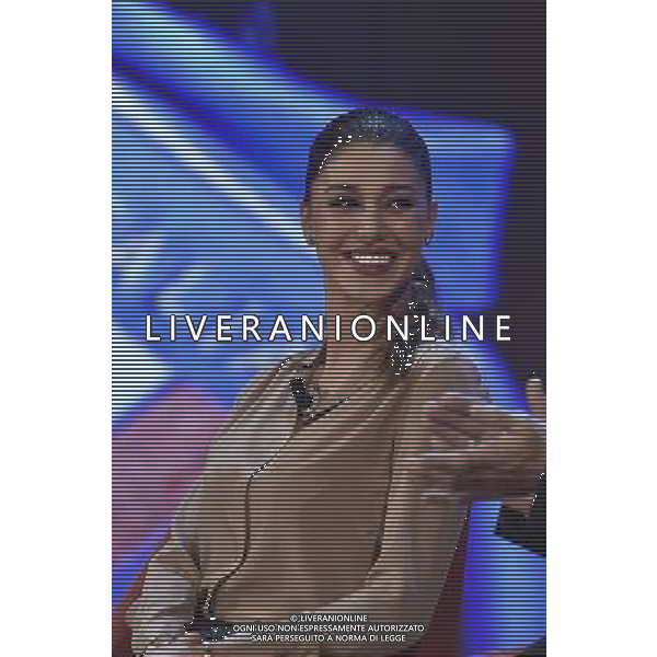 Roma - 03/12/2015 - Studi Mediaset De Paolis - Trasmissione TV \' Maurizio Costanzo Show \' - nella foto: Belen Rodriguez /Ph. Corradetti - Ag. Aldo Liverani