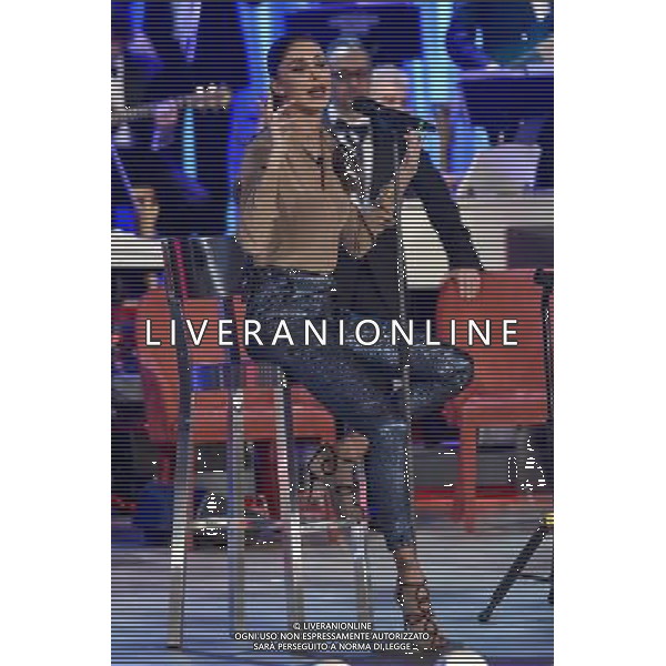 Roma - 03/12/2015 - Studi Mediaset De Paolis - Trasmissione TV \' Maurizio Costanzo Show \' - nella foto: Belen Rodriguez /Ph. Corradetti - Ag. Aldo Liverani