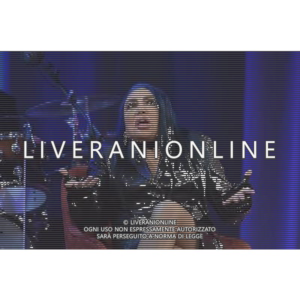 Roma - 03/12/2015 - Studi Mediaset De Paolis - Trasmissione TV \' Maurizio Costanzo Show \' - nella foto: Loredana Berte\' /Ph. Corradetti - Ag. Aldo Liverani
