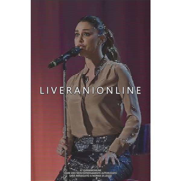 Roma - 03/12/2015 - Studi Mediaset De Paolis - Trasmissione TV \' Maurizio Costanzo Show \' - nella foto: Belen Rodriguez /Ph. Corradetti - Ag. Aldo Liverani