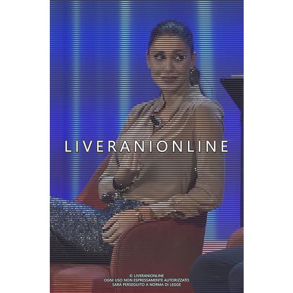 Roma - 03/12/2015 - Studi Mediaset De Paolis - Trasmissione TV \' Maurizio Costanzo Show \' - nella foto: Belen Rodriguez /Ph. Corradetti - Ag. Aldo Liverani