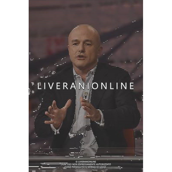 Roma - 03/12/2015 - Studi La 7 - Trasmissione TV \' Piazzapulita \' - nella foto: Gianluigi Nuzzi / Ph. Fabrizio Corradetti - Ag. Aldo Liverani sas