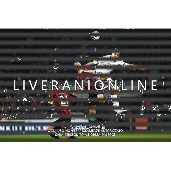 Maxime LE MARCHAND / Zlatan IBRAHIMOVIC - 04.12.2015 - Nice / PSG - 17eme journee de Ligue 1 Photo : Jean Christophe Magnenet / Icon Sport AG ALDO LIVERANI SAS ONLY ITALY