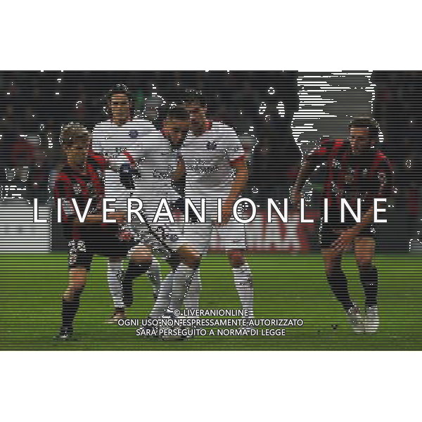 Layvin KURZAWA / Vincent KOZIELLO - 04.12.2015 - Nice / PSG - 17eme journee de Ligue 1 Photo : Jean Christophe Magnenet / Icon Sport AG ALDO LIVERANI SAS ONLY ITALY