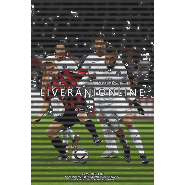 Layvin KURZAWA / Vincent KOZIELLO - 04.12.2015 - Nice / PSG - 17eme journee de Ligue 1 Photo : Jean Christophe Magnenet / Icon Sport AG ALDO LIVERANI SAS ONLY ITALY
