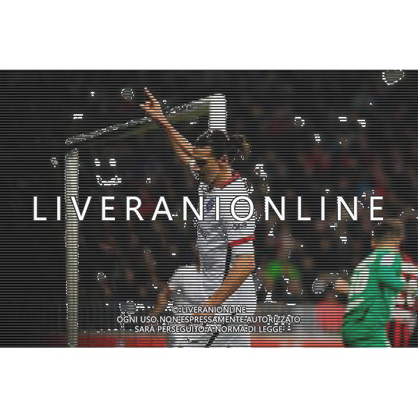 Joie PSG - Zlatan IBRAHIMOVIC - 04.12.2015 - Nice / PSG - 17eme journee de Ligue 1 Photo : Jean Christophe Magnenet / Icon Sport AG ALDO LIVERANI SAS ONLY ITALY
