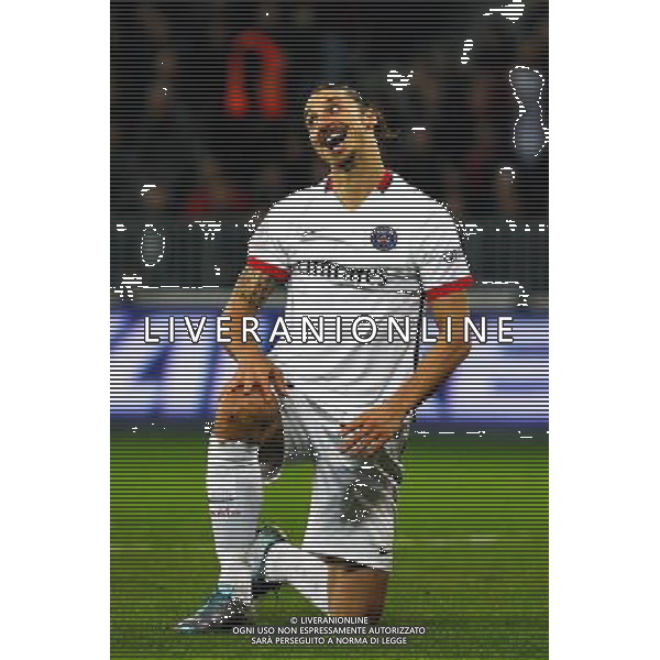 Zlatan IBRAHIMOVIC - 04.12.2015 - Nice / PSG - 17eme journee de Ligue 1 Photo : Jean Christophe Magnenet / Icon Sport AG ALDO LIVERANI SAS ONLY ITALY