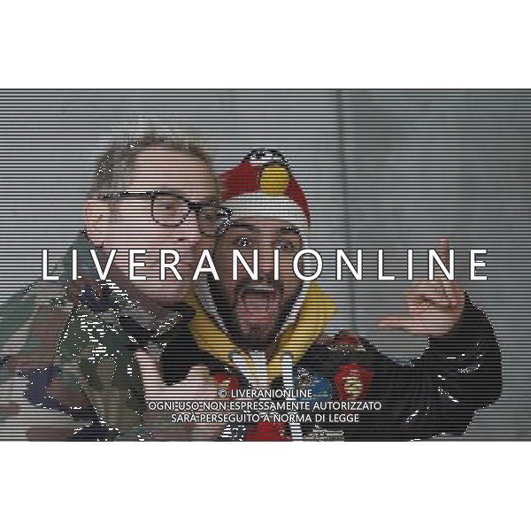 SIC DAY 2015 al Misano World Circuit 5 e 6 Dicembre, nella foto, DJ RINGO E MATTIA PASINI, SCHERZANO DURANTE LA FOTO, ©CLAUDIO ZAMAGNI/AGENZIA ALDO LIVERANI S.A.S.