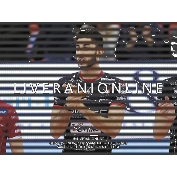 Campionato SuperLega UnipolSai - 9¡ giornata Castellanza (VA) 5-12-2015 PalaBorsani Revivre Milano vs Diatec Trentino nella foto Tiziano Mazzone (Trentino) foto Roberto Garavaglia - ag. Aldo Liverani sas