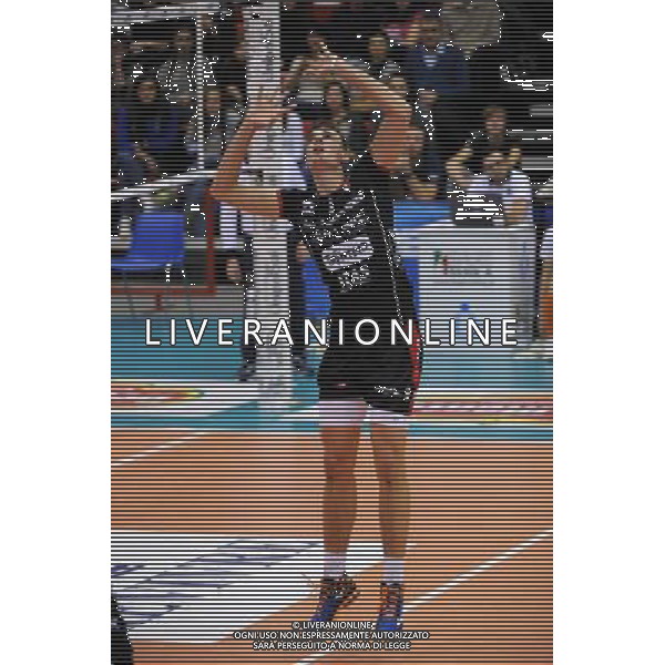 Campionato SuperLega UnipolSai - 9¡ giornata Castellanza (VA) 5-12-2015 PalaBorsani Revivre Milano vs Diatec Trentino nella foto Simone Giannelli (Trentino) foto Roberto Garavaglia - ag. Aldo Liverani sas