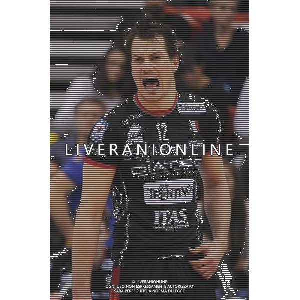 Campionato SuperLega UnipolSai - 9¡ giornata Castellanza (VA) 5-12-2015 PalaBorsani Revivre Milano vs Diatec Trentino nella foto Mitar Djuric (Trentino) foto Roberto Garavaglia - ag. Aldo Liverani sas