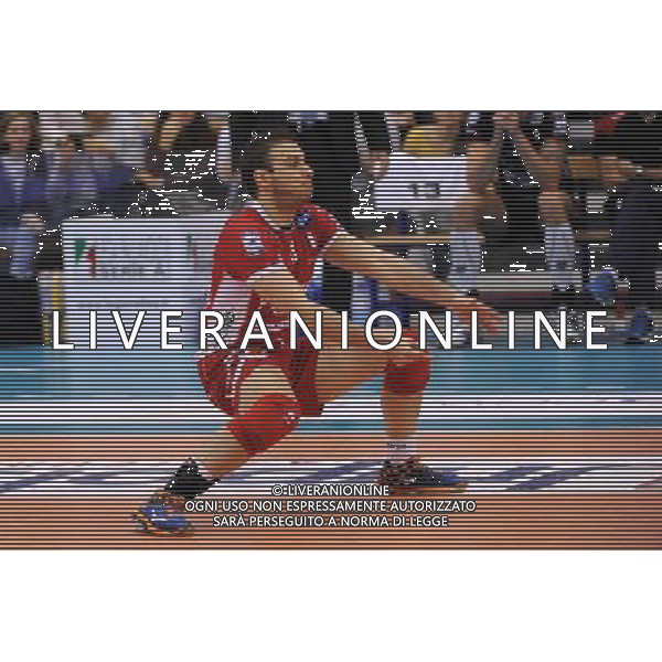 Campionato SuperLega UnipolSai - 9¡ giornata Castellanza (VA) 5-12-2015 PalaBorsani Revivre Milano vs Diatec Trentino nella foto Massimo Colaci (Trentino) foto Roberto Garavaglia - ag. Aldo Liverani sas