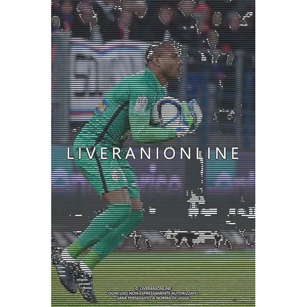 Vincent ENYEAMA - 05.12.2015 - Caen / Lille - 17eme journee Ligue 1 Photo : Nolwenn Le Gouic / Icon Sport AG ALDO LIVERANI SAS ONLY ITALY