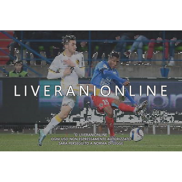 Sebastien CORCHIA / Emmanuel IMOROU - 05.12.2015 - Caen / Lille - 17eme journee Ligue 1 Photo : Nolwenn Le Gouic / Icon Sport AG ALDO LIVERANI SAS ONLY ITALY