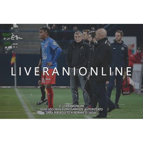 Patrice GARANDE / Emmanuel IMOROU - 05.12.2015 - Caen / Lille - 17eme journee Ligue 1 Photo : Nolwenn Le Gouic / Icon Sport AG ALDO LIVERANI SAS ONLY ITALY