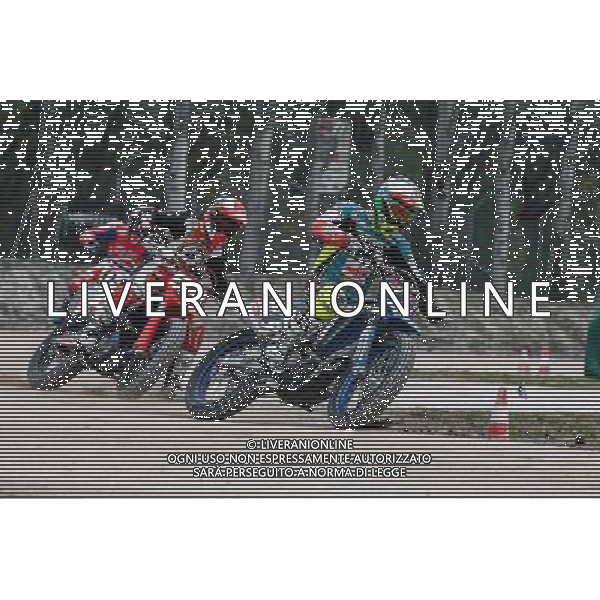 SIC DAY 2015 al Misano World Circuit 5 e 6 Dicembre, nella foto, GARA DI FLAT TRACK, CHAREYE THOMAS, MATTIA PASINI, ANDREA DOVIZIOSO, Â©CLAUDIO ZAMAGNI/AGENZIA ALDO LIVERANI S.A.S.