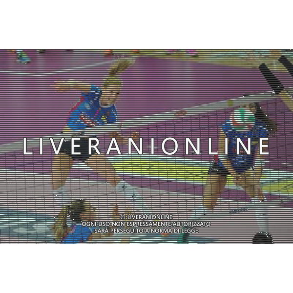Campionato Serie A1 Master Group Sport - 10¡ giornata Novara 6-12-2015 Pala Igor Gorgonzola Igor Gorgonzola Novara vs Unendo Yamamay Busto Arsizio nella foto Helene Rousseaux (Novara) foto Roberto Garavaglia - ag. Aldo Liverani sas