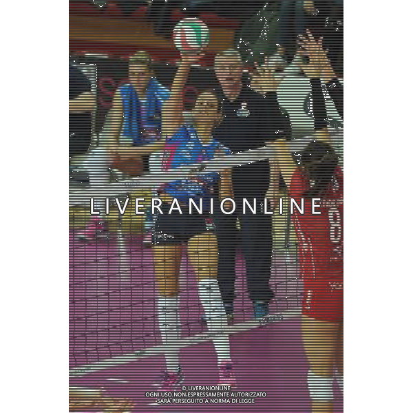Campionato Serie A1 Master Group Sport - 10¡ giornata Novara 6-12-2015 Pala Igor Gorgonzola Igor Gorgonzola Novara vs Unendo Yamamay Busto Arsizio nella foto Caterina Bosetti (Novara) foto Roberto Garavaglia - ag. Aldo Liverani sas