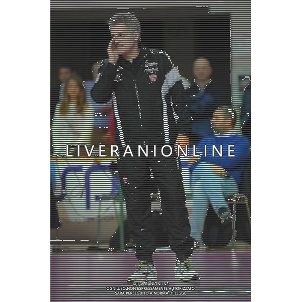 Campionato Serie A1 Master Group Sport - 10¡ giornata Novara 6-12-2015 Pala Igor Gorgonzola Igor Gorgonzola Novara vs Unendo Yamamay Busto Arsizio nella foto Marco Mencarelli allenatore Busto Arsizio foto Roberto Garavaglia - ag. Aldo Liverani sas