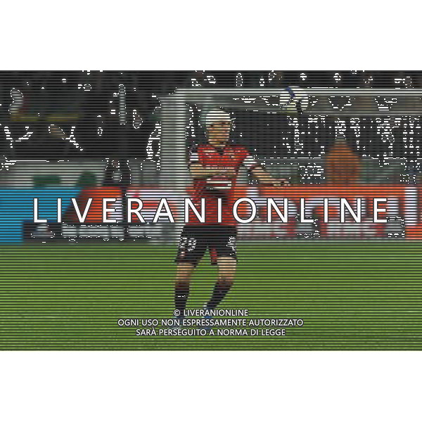 Romain DANZE - 06.12.2015 - Saint Etienne / Rennes - 17eme journee de Ligue 1 Photo : Jean Paul Thomas / Icon Sport AG ALDO LIVERANI SAS ONLY ITALY