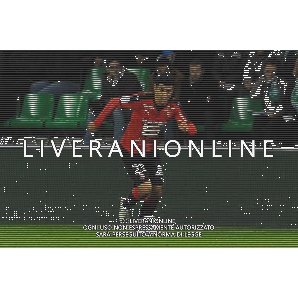 Benjamin ANDRE - 06.12.2015 - Saint Etienne / Rennes - 17eme journee de Ligue 1 Photo : Jean Paul Thomas / Icon Sport AG ALDO LIVERANI SAS ONLY ITALY