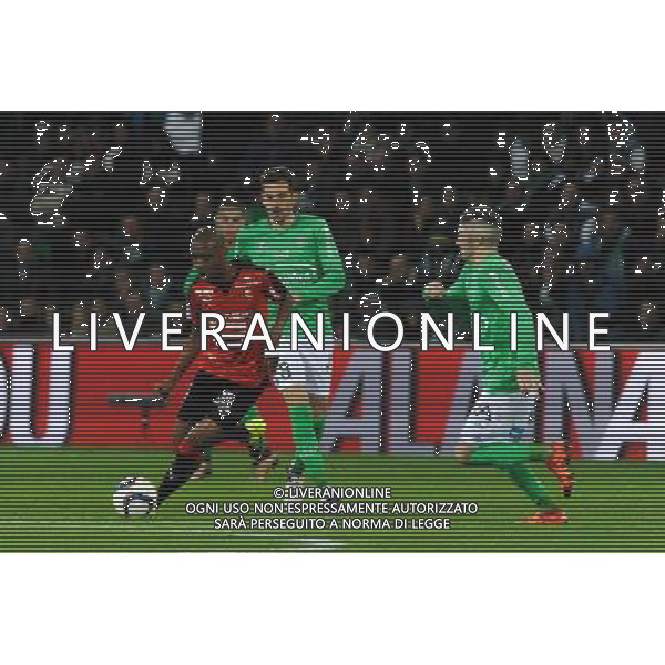 Gelson FERNANDES - 06.12.2015 - Saint Etienne / Rennes - 17eme journee de Ligue 1 Photo : Jean Paul Thomas / Icon Sport AG ALDO LIVERANI SAS ONLY ITALY