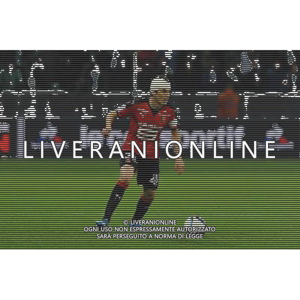 Romain DANZE - 06.12.2015 - Saint Etienne / Rennes - 17eme journee de Ligue 1 Photo : Jean Paul Thomas / Icon Sport AG ALDO LIVERANI SAS ONLY ITALY