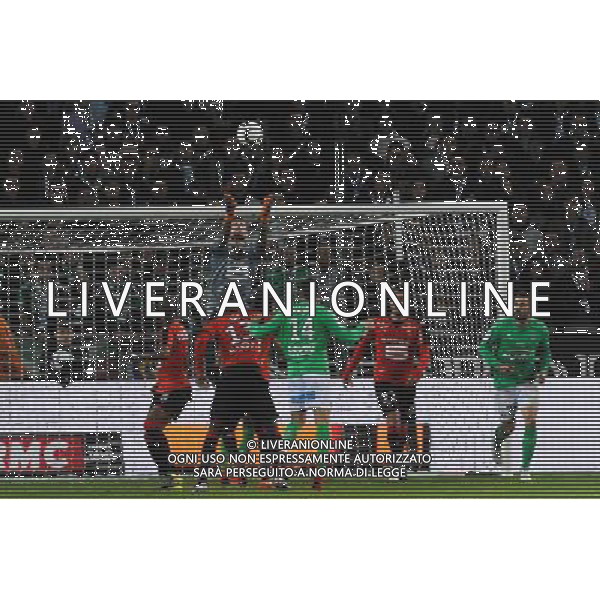 Benoit COSTIL - 06.12.2015 - Saint Etienne / Rennes - 17eme journee de Ligue 1 Photo : Jean Paul Thomas / Icon Sport AG ALDO LIVERANI SAS ONLY ITALY