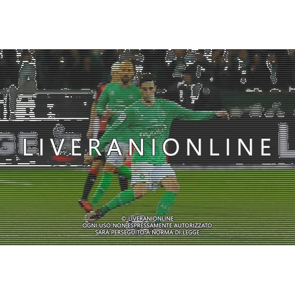 Vincent PAJOT - 06.12.2015 - Saint Etienne / Rennes - 17eme journee de Ligue 1 Photo : Jean Paul Thomas / Icon Sport AG ALDO LIVERANI SAS ONLY ITALY