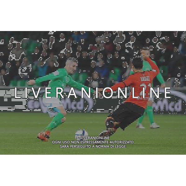 Fabien LEMOINE - 06.12.2015 - Saint Etienne / Rennes - 17eme journee de Ligue 1 Photo : Jean Paul Thomas / Icon Sport AG ALDO LIVERANI SAS ONLY ITALY