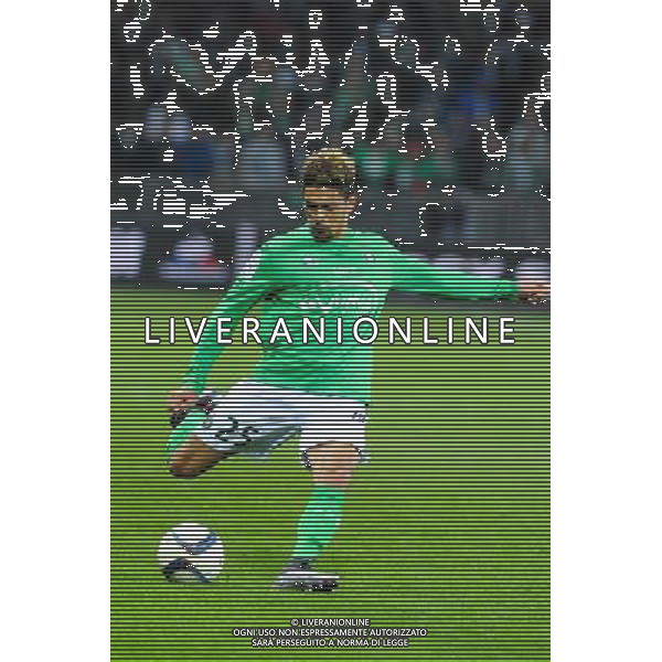 Kevin MALCUIT - 06.12.2015 - Saint Etienne / Rennes - 17eme journee de Ligue 1 Photo : Jean Paul Thomas / Icon Sport AG ALDO LIVERANI SAS ONLY ITALY